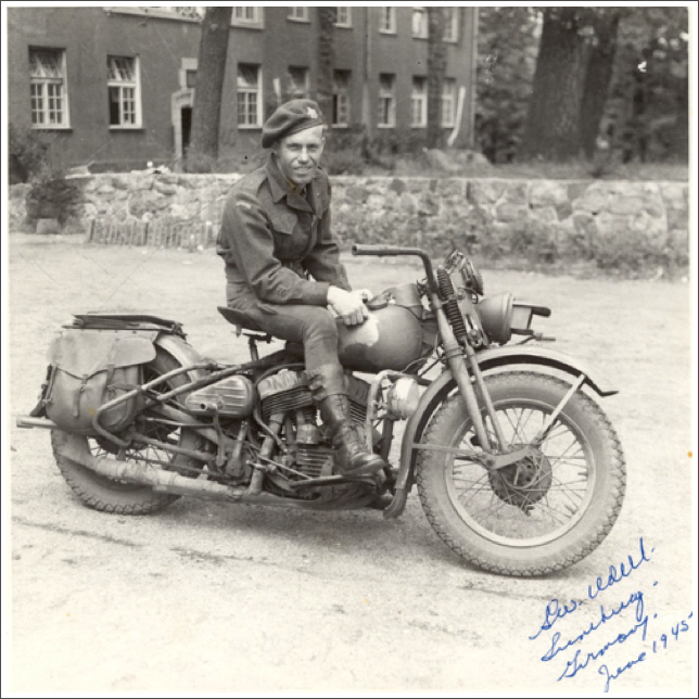 Gordon Udell Luneberg Germany, 39th Air Reconnaissance. He landed in Normandy on 12 June and campaigned through France, Belgium, Holland and Germany.